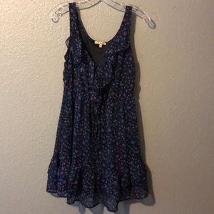 Floral chiffon dress